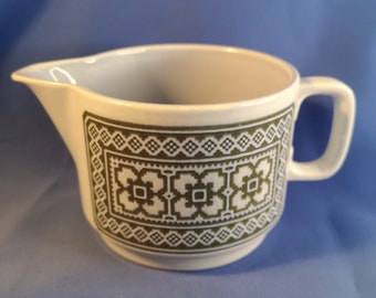 Hornsea pottery tapestry sauce / gravy jug 300ml capacity