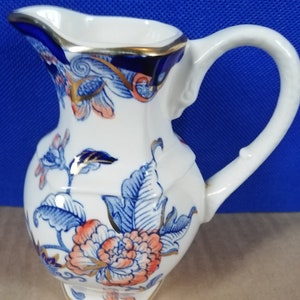 Mason&#39;s ironstone Cathay jug 4.5&quot; tall x 2&quot; base