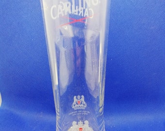 Carling lager pint glass