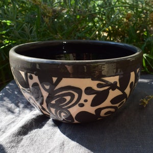 Stoneware Everyday Bowl Handmade Ceramics, Handmade Stoneware Soup Bowl Pottery, Modern Clay Ware Set