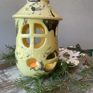 Ceramic lampshade, Lampshade for the garden, Custom lamps, Contemporary artisan lamps, Eco-friendly handmade lighting