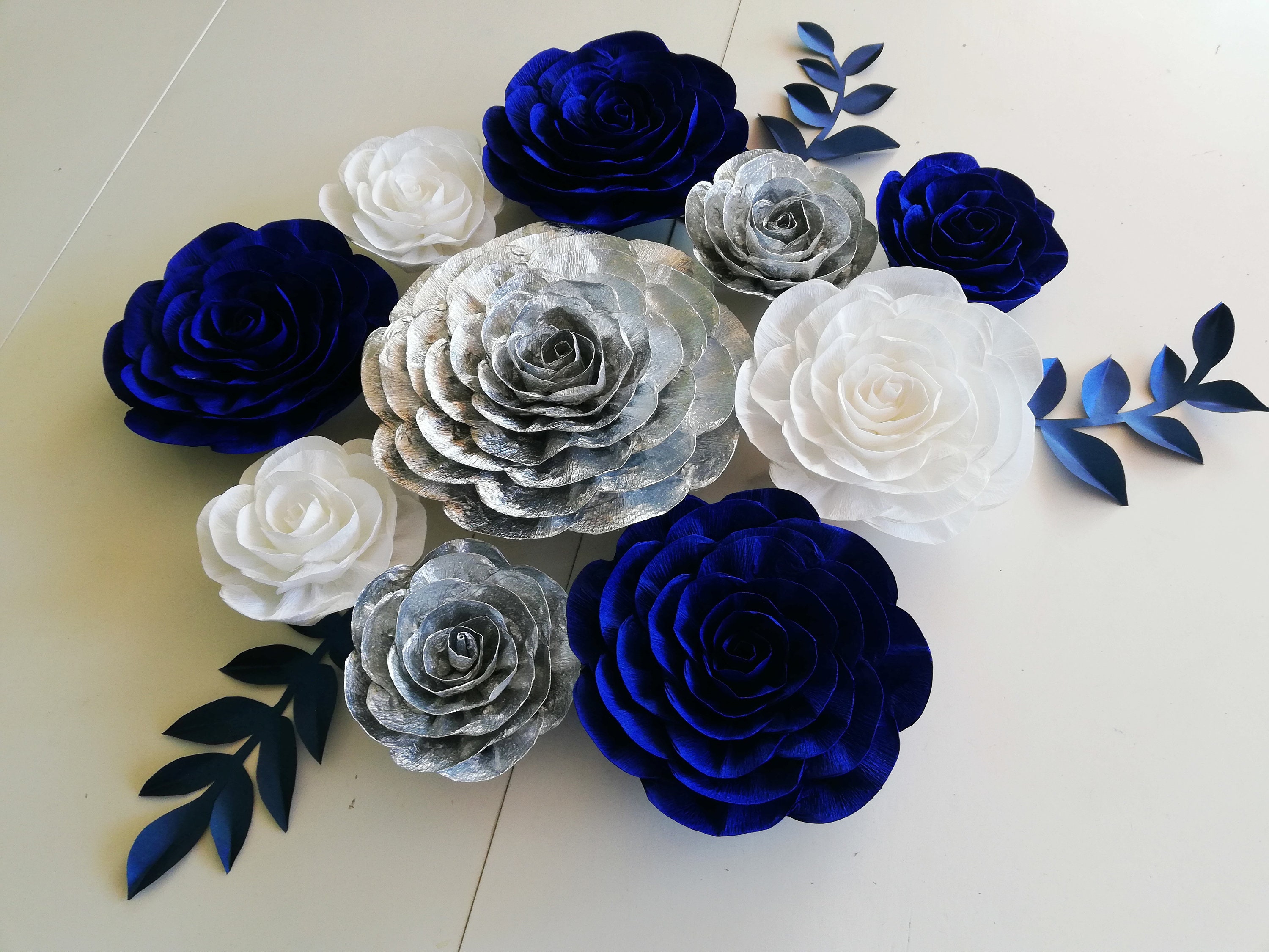 Large Paper Flower Wall Decor Party 