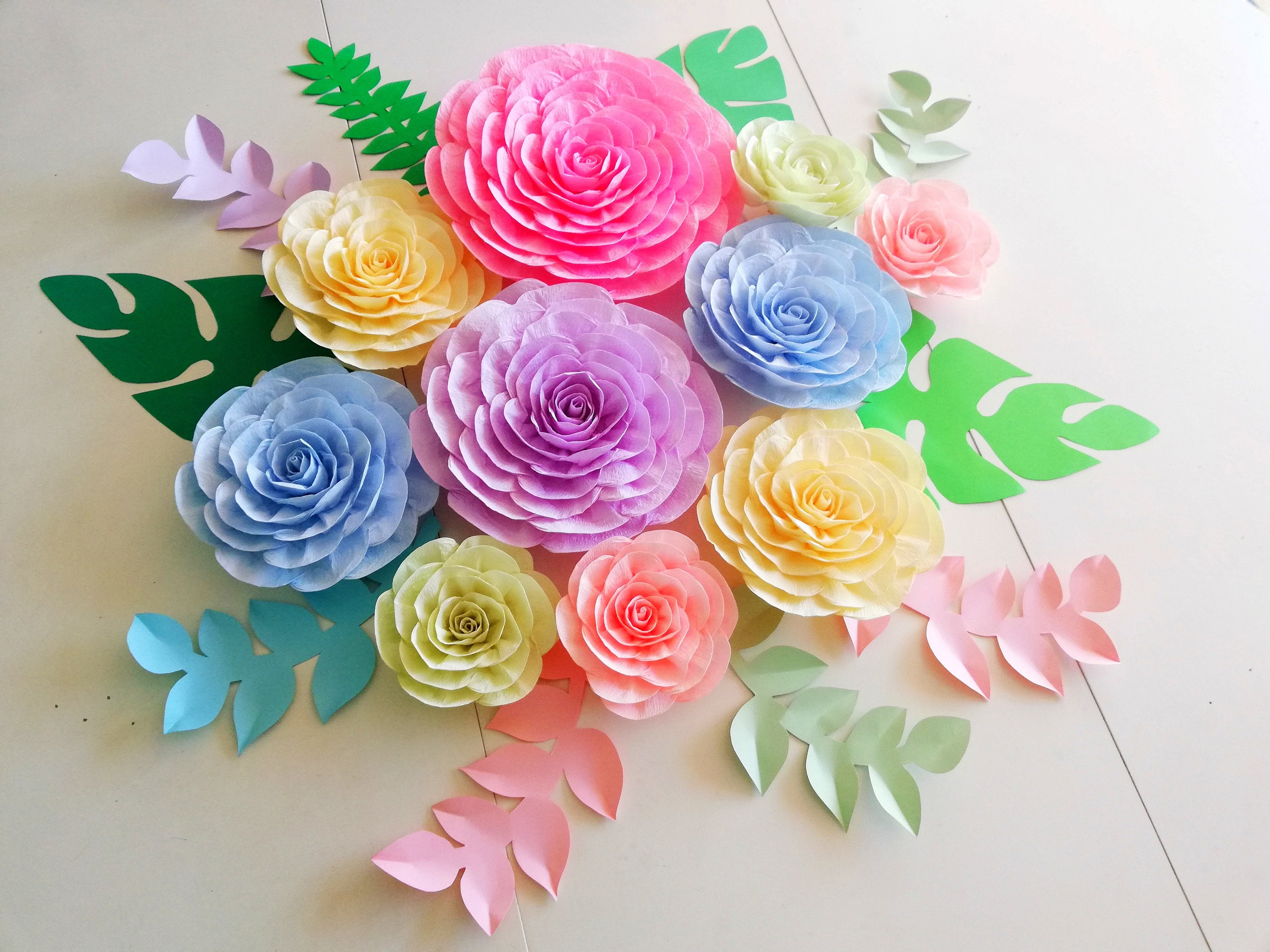 Papel para envolver flores  Ejemplos de papel para ramos de flores
