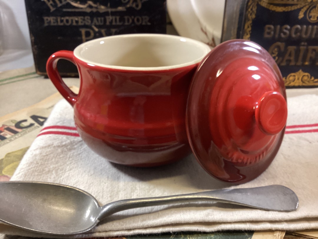 Le Creuset Red Ceramic Small Casserole, Red Le Creuset Individual