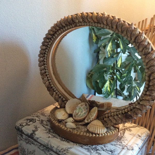 Seashell Mirror - Etsy