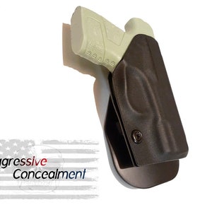 Aggressive Concealment MC1OWB OWB Kydex Holster Mossberg MC1 9mm