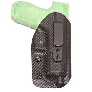 Aggressive Concealment Tuckable Inside IWB Kydex Holster for PSA Dagger Compact w/threaded barrel