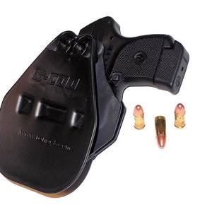 Aggressive Concealment LCPIIOWBLP Owb low profile Kydex Paddle Holster Ruger LCP/LCPII 画像 2