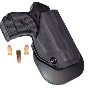 Aggressive Concealment LCPIIOWBLP Owb low profile Kydex Paddle Holster Ruger LCP/LCPII 画像 1