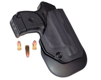 Aggressive Concealment LCPMAXOWB OWB Kydex Paddle Holster Ruger LCP Max