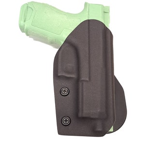Aggressive Concealment  Outside the waistband paddle holster for PSA Dagger Compact w/threaded barrel