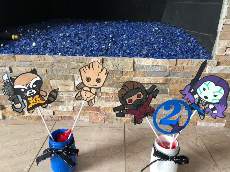 Centerpiece Cutouts Inspired by Guardian of the Galaxy Etsy