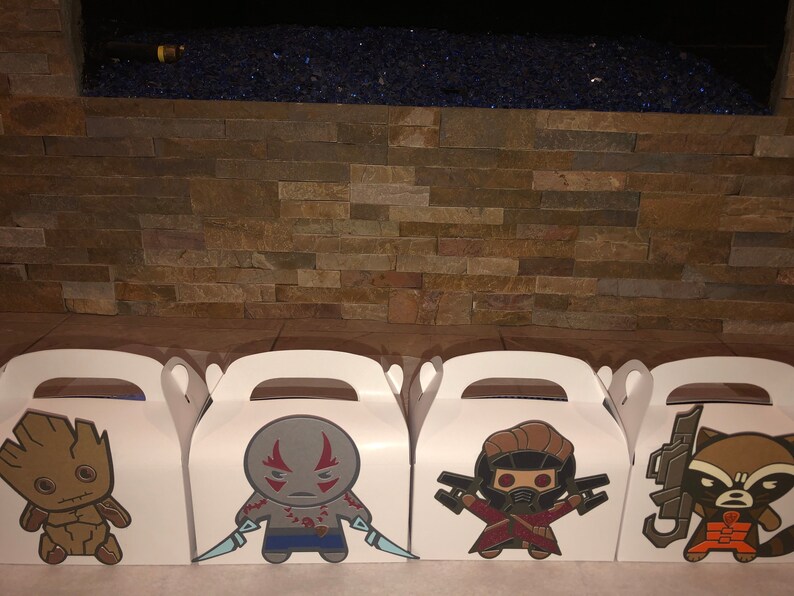 Kawaii Guardian Favor Boxes