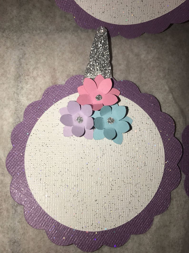 Small Unicorn Cutouts Set