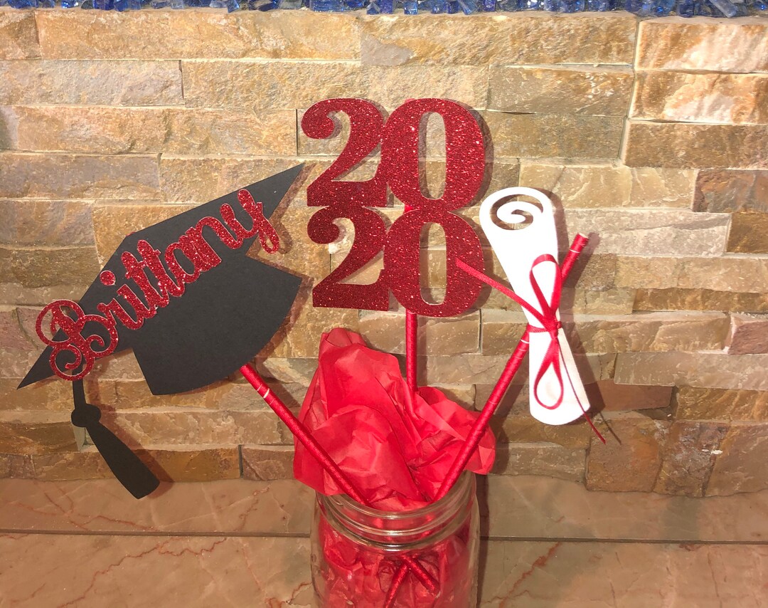 Graduation Centerpieces - Etsy