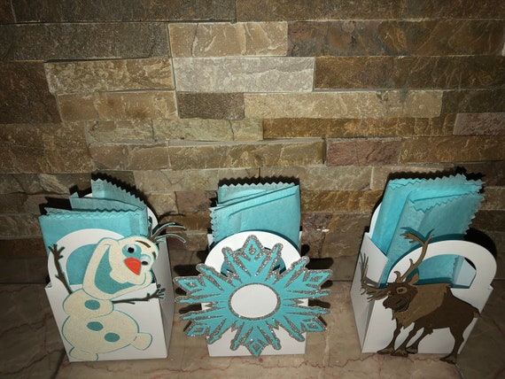 Boys Frozen Themed Party Small Candy Bags Birthday Baptism Baby Shower