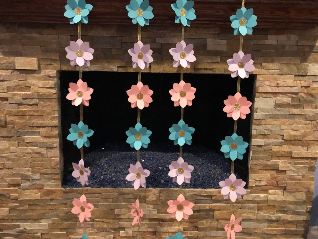 Flower Backdrop Garland/home Etsy
