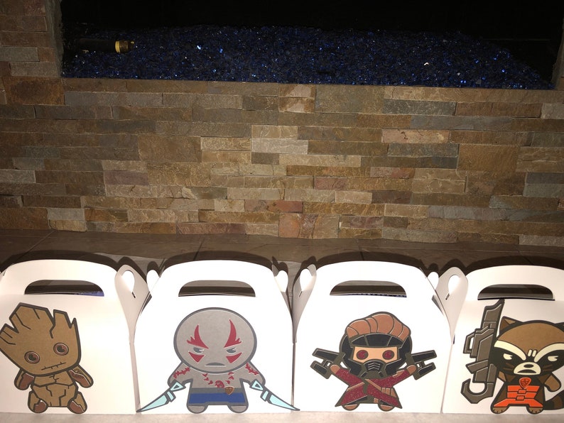 Kawaii Guardian Favor Boxes