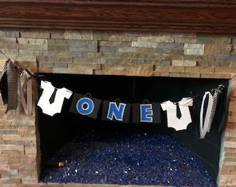 Baby  Boy - ONE Banner/Highchair Banner