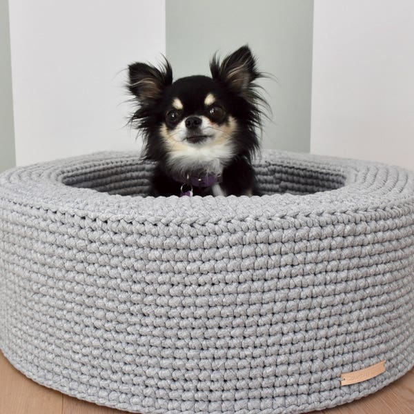 Deliahs dog bed crochet pattern