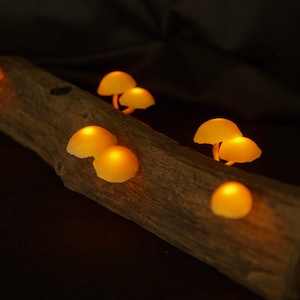 Mushroom lamp.Glowing mushroom.Fairy mushrooms.accent lamp.Magic Mushrooms .Table lamp. Mushroom Night Light.Fairy lights night lamp