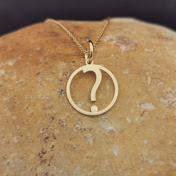Question Mark Necklaces Etsy