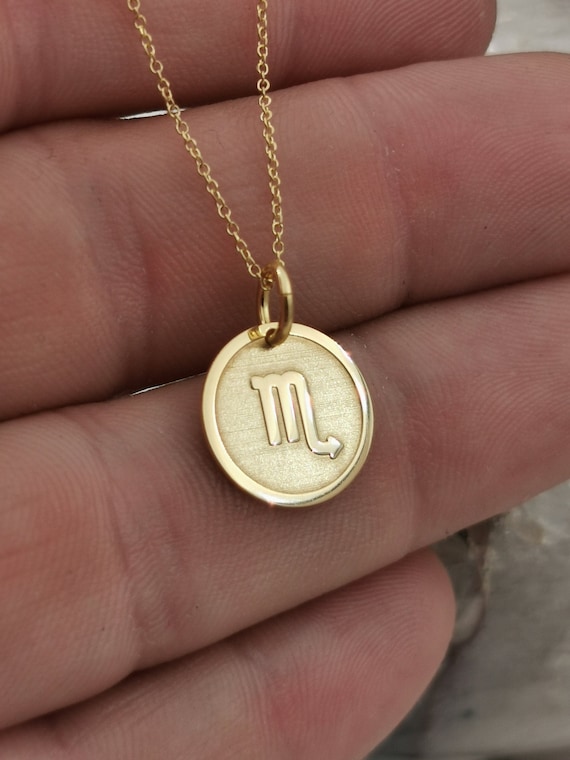 Scorpio zodiac pendant discount