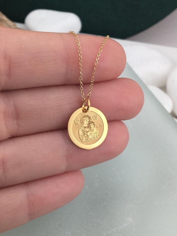 Mary and hotsell jesus pendant