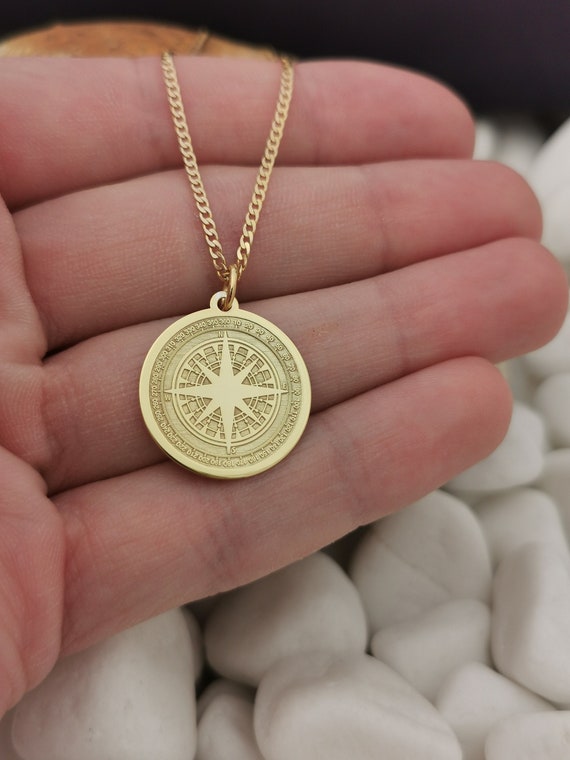 Star Compass Necklace gold – ADORNIA