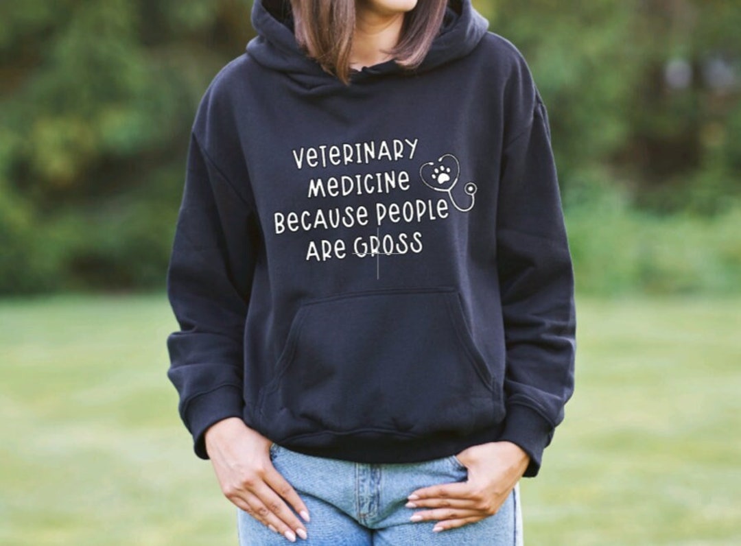Cute Animal Lover Hoodie, Veterinary Medicine, Gifts for Animal Lovers