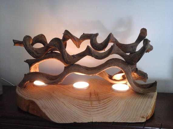 Designer Tischlampe Holz - The Reading Chair