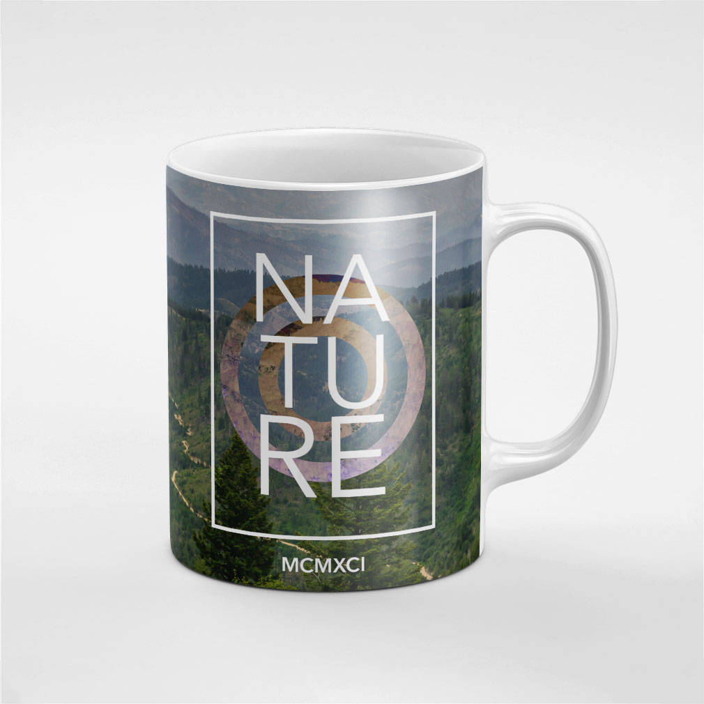 Nature Hills Forest Adventure Ceramic Coffee Tea Mug Gift For Him / Her Friend / Coworker | MUG276