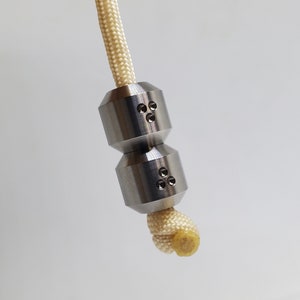 Cocos: Titanium Begleri Beads by Jimpy