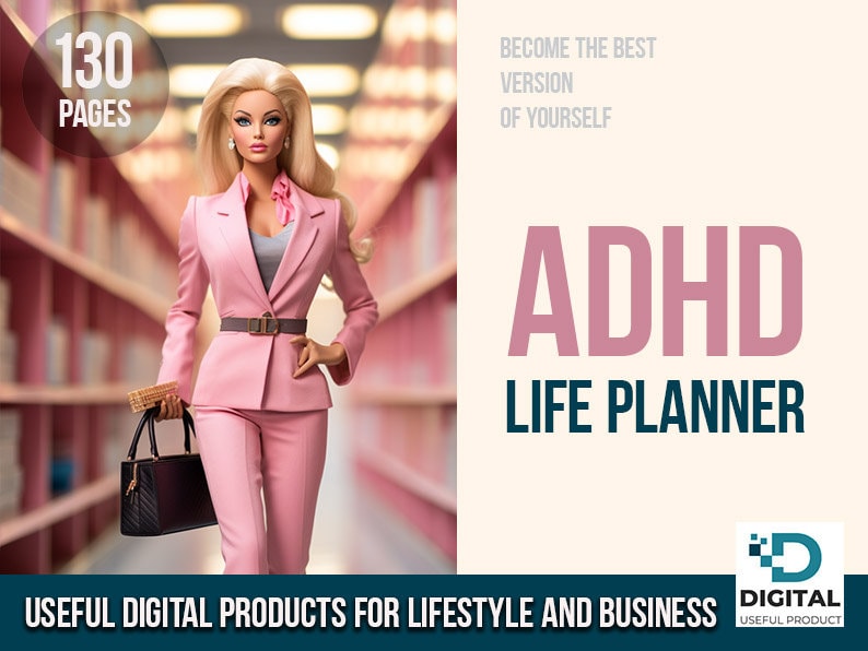 Boost Productivity and Focus with our ADHD Planner. Goodnotes . Adult ADD daily planner, self care & habit tracker. Science based
