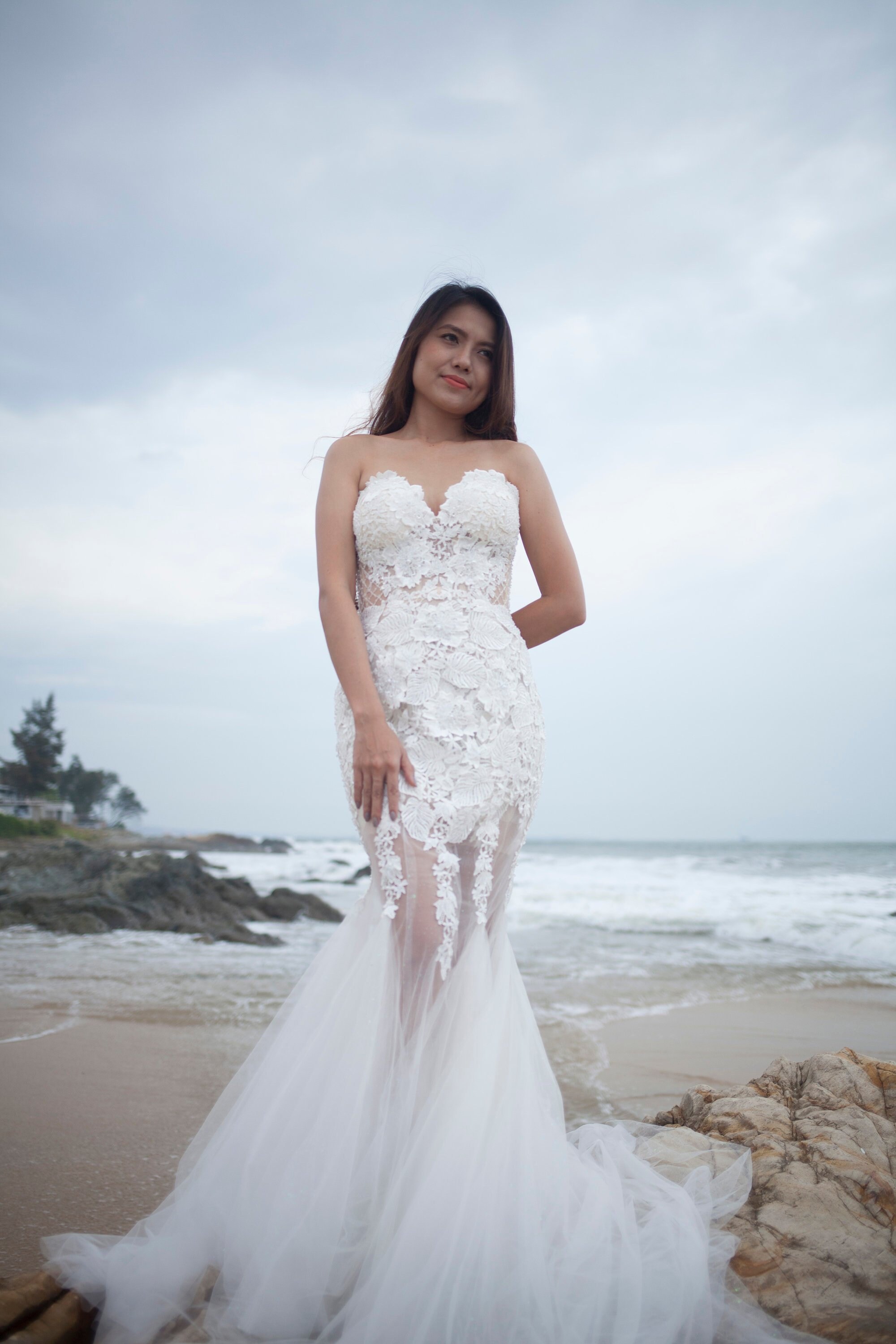 Wonderful How To Recognize Modern Mermaid Beach Wedding Dress