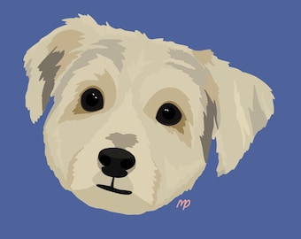 Custom pet portrait