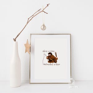 Printable - Dwight’s Christmas Belsnickel wall art