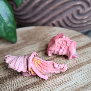 Pink Flower Dread Beads