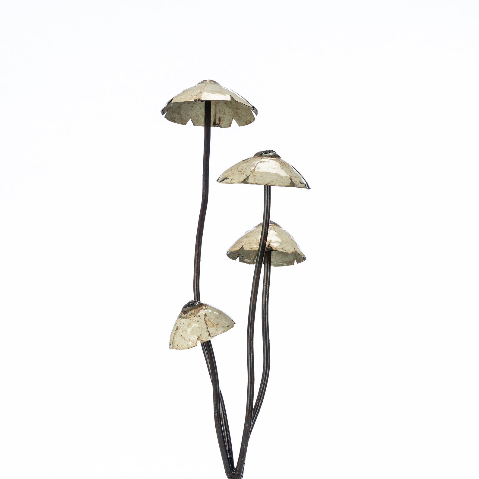 Metal Mushroom Garden Ornament Sculpture Art Handmade Etsy UK