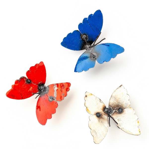 Metal Butterfly Wall Art Etsy UK