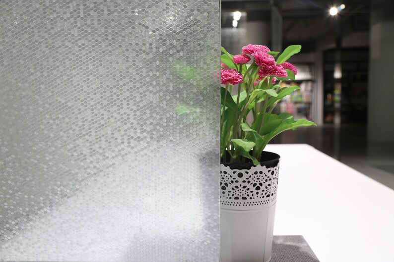 Static Cling Privacy EZ Film Oval Squares