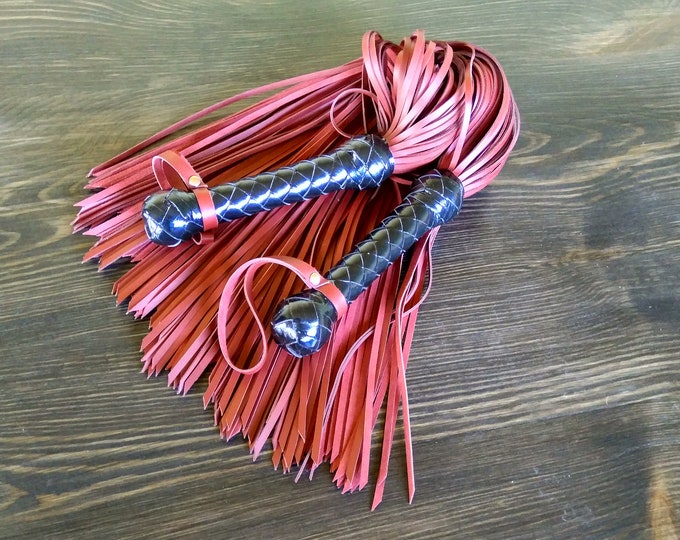 Leather whips BDSM Whips. we make whips of by MiledisDevices