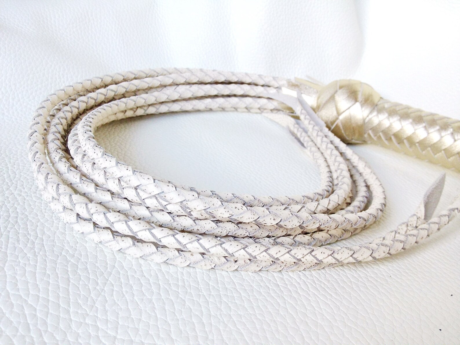 Frusta In Pelle Nera WreGmgg - Design Elegante Per Collezionisti - Foto 3