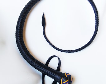 110cm Leather Whip, Ukraine Charity