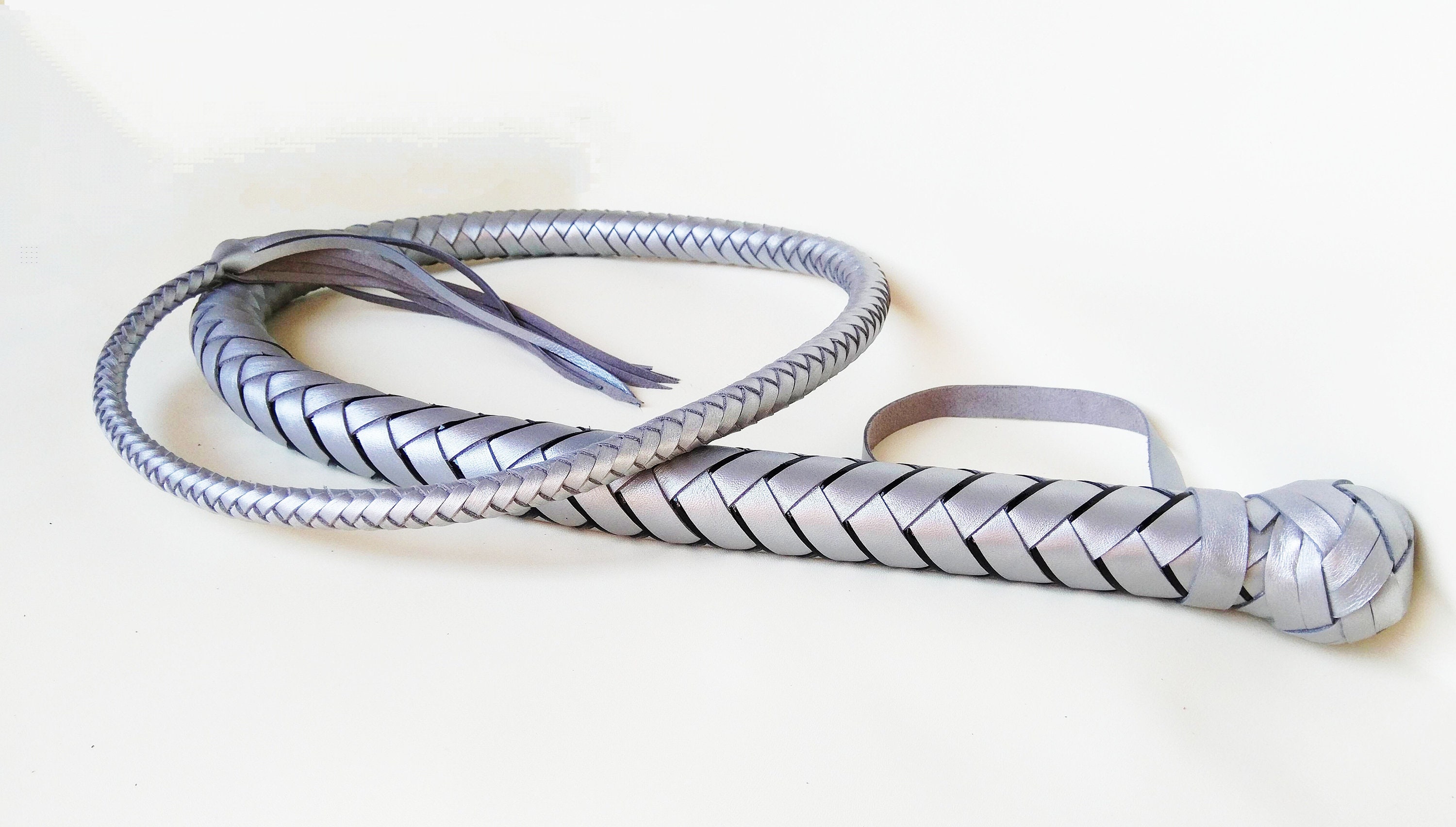 Leather Whip BDSM Whip Bullwhip 145 Cm Singletailed Lash Etsy