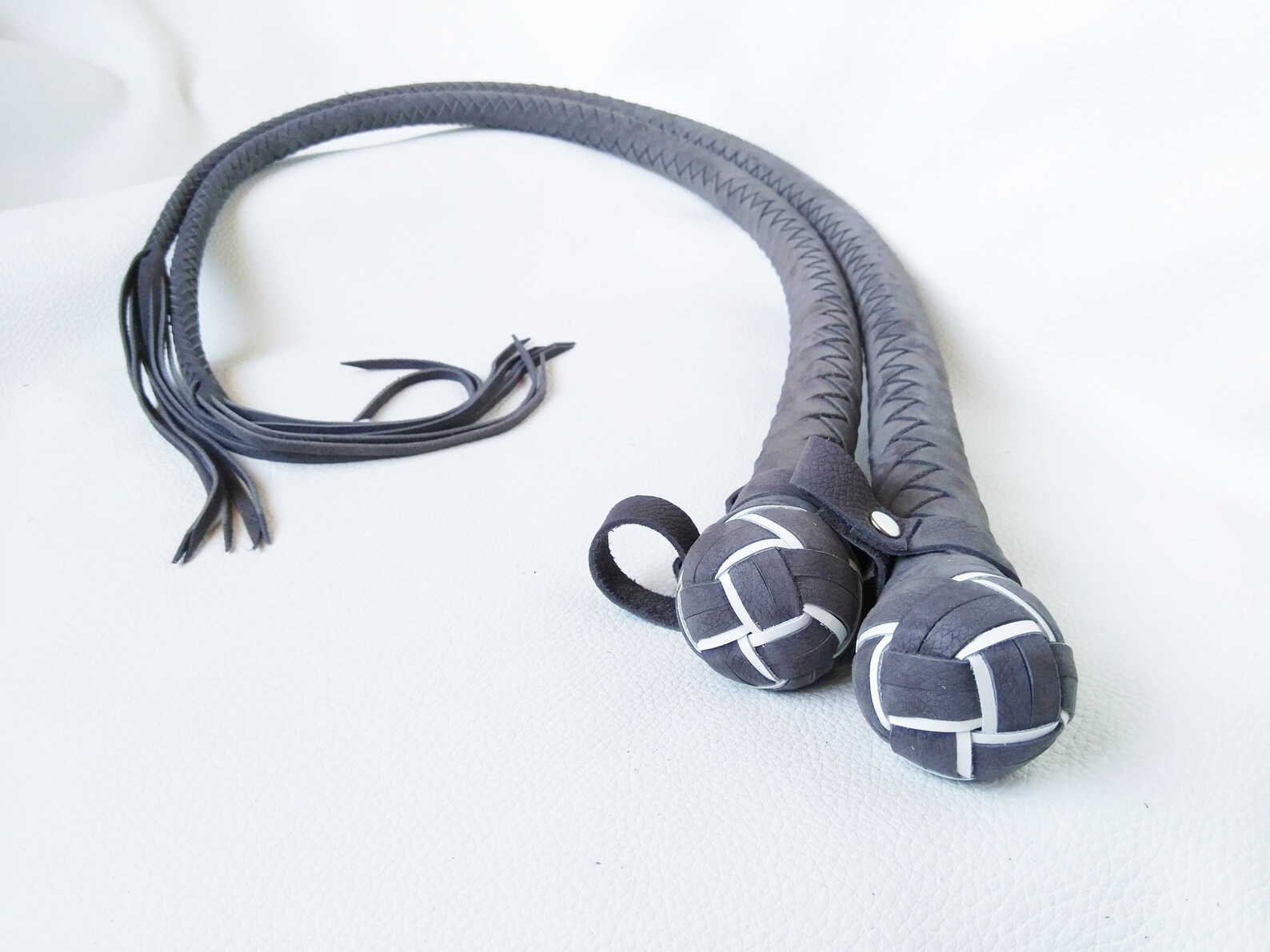 Premium Leather Snake BDSM Whip Whip Without a Rigid Handle Etsy