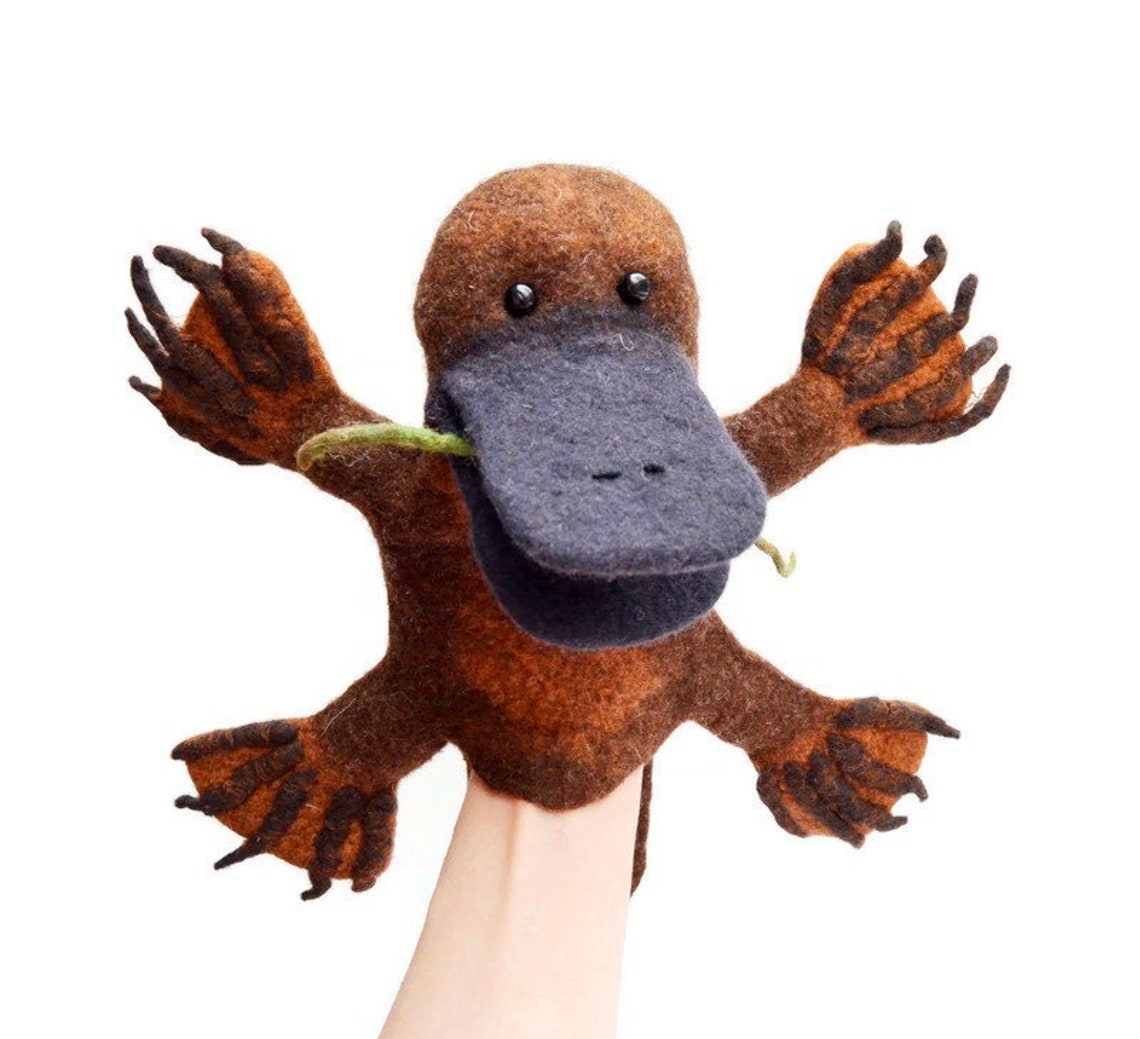 platypus hand puppet