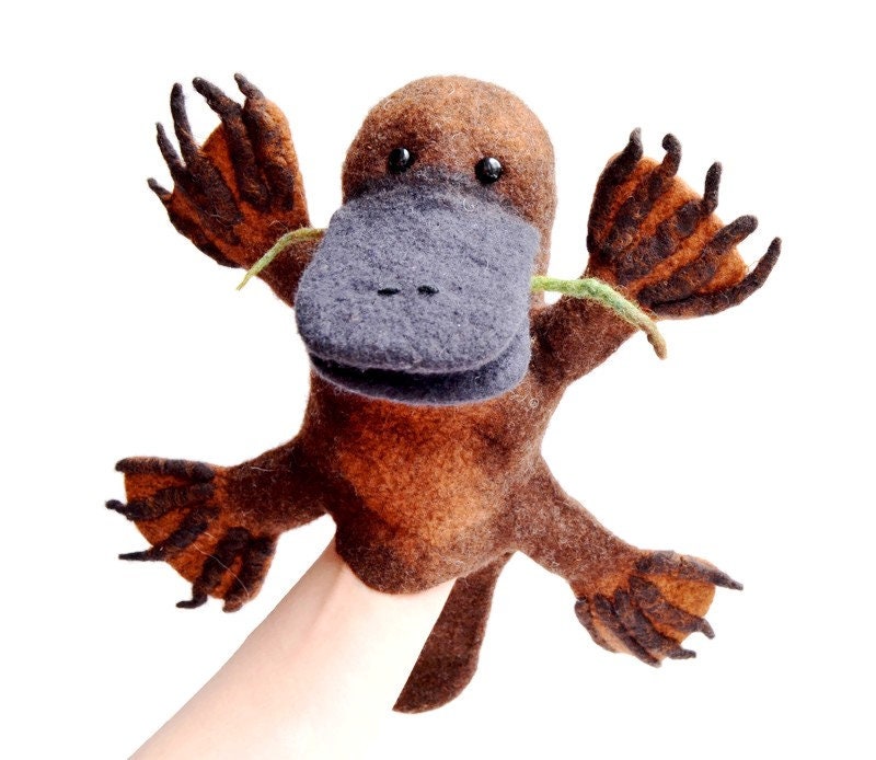 platypus hand puppet
