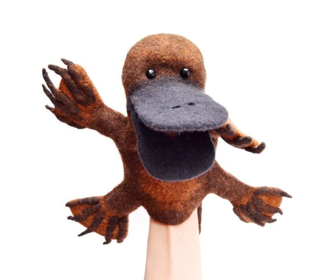 platypus hand puppet