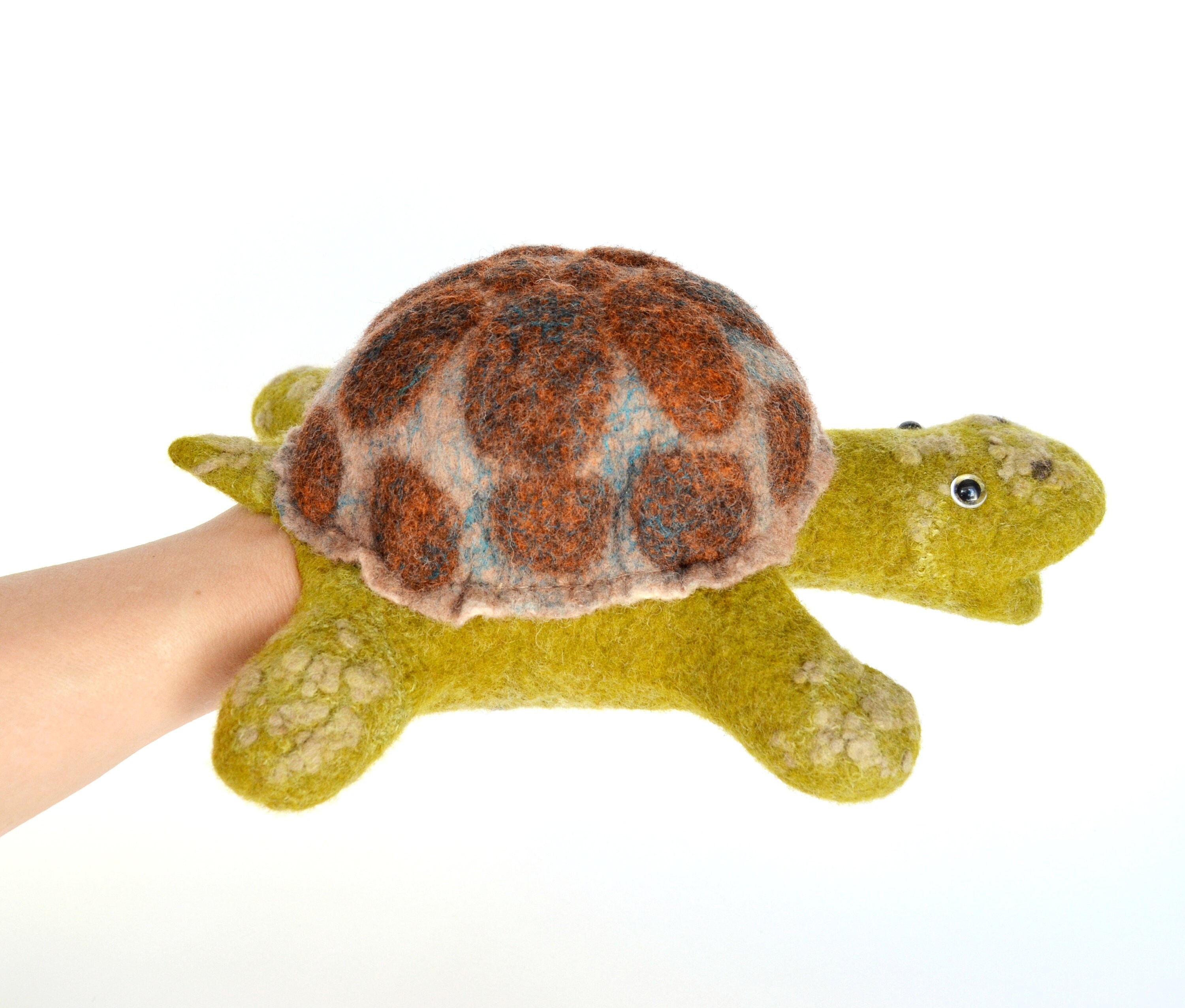 turtle hand puppet